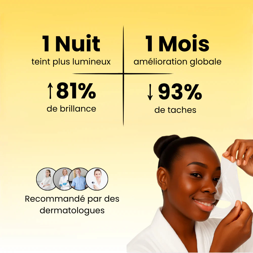 Masque de nuit - Efface les tâches brunes & Unifie le teint