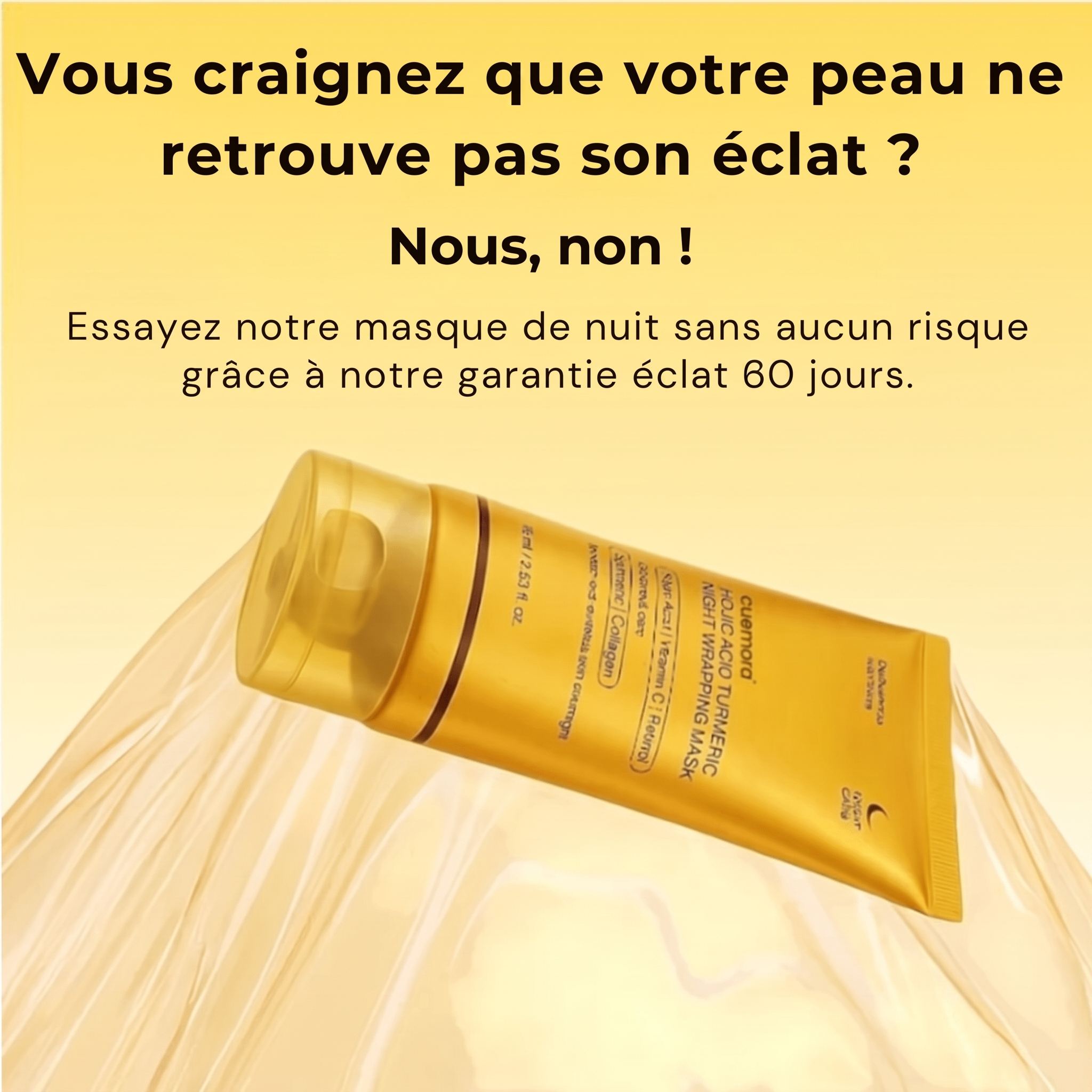 Masque de nuit - Efface les tâches brunes & Unifie le teint