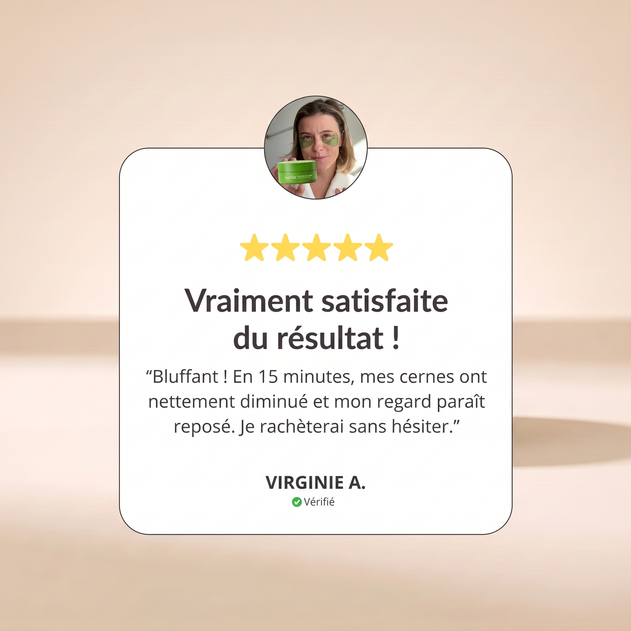 Patch Anti-Cernes - 15 Minutes Pour Effacer La Fatigue Du Regard